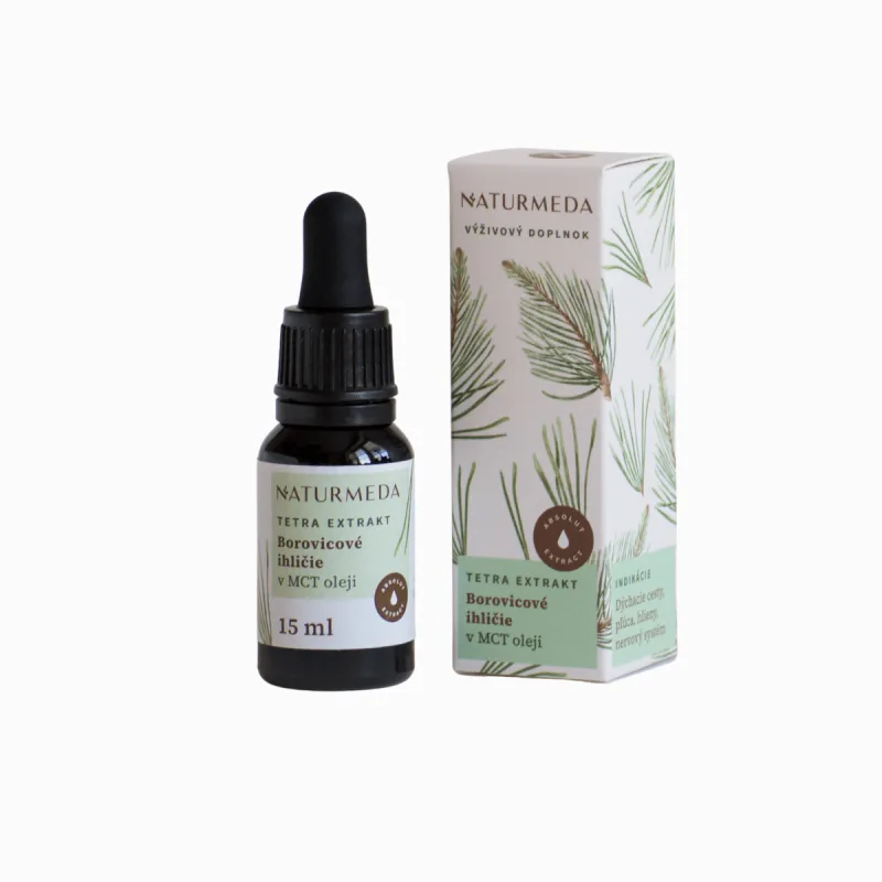 Naturmeda Borovica lesná – Tetra bylinný extrakt – 15 ml –