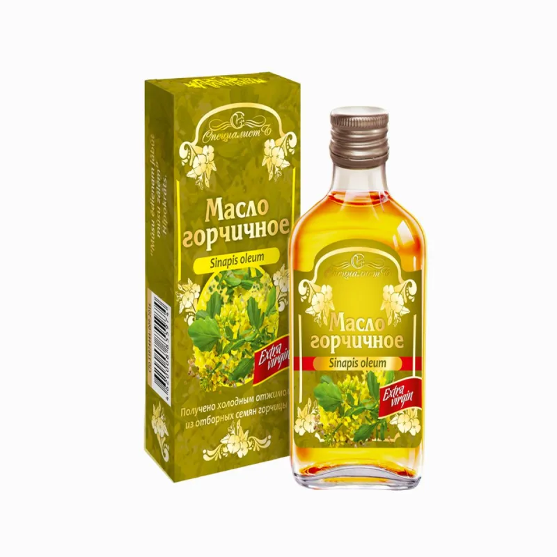 Specialist 100% horčicový olej lisovaný za studena - Objem: 250 ml