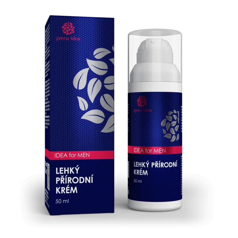 Green idea IDEA for MEN - Ľahký prírodný krém pre mužov 50 ml -