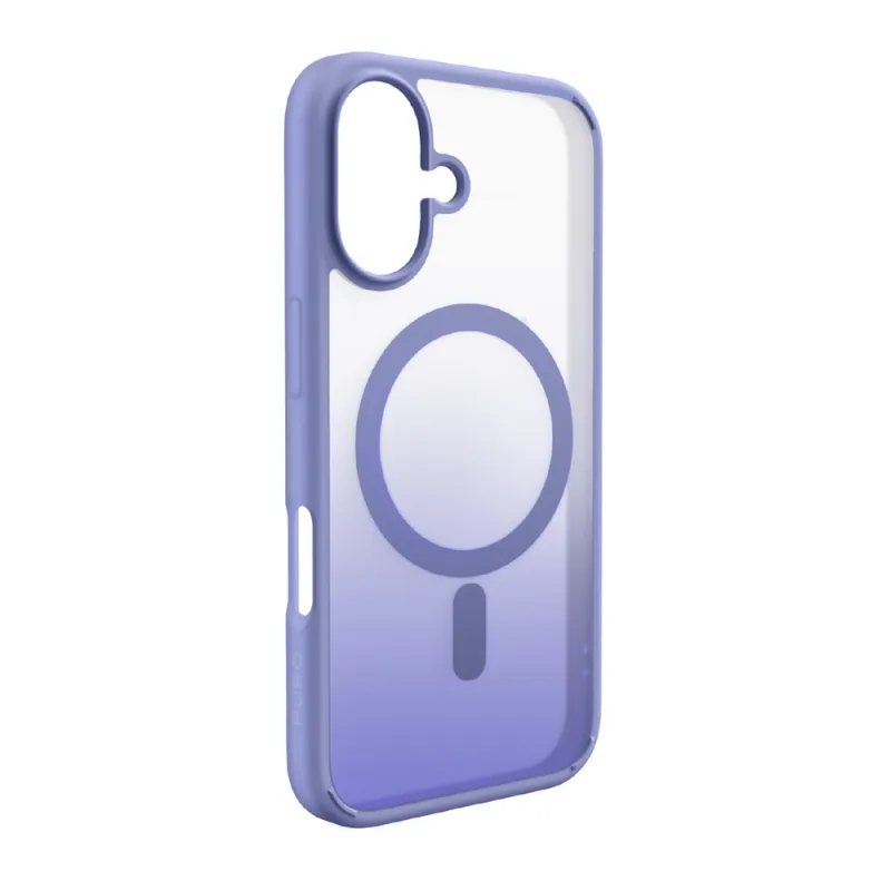 Puzdro Puro Gradient TPU MagSafe kompatibilné pre iPhone 17 – ružové