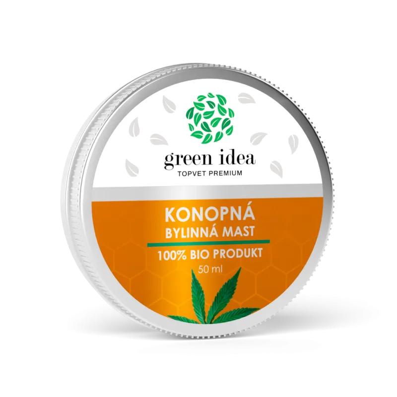 Green idea Konopná masť 50 ml –