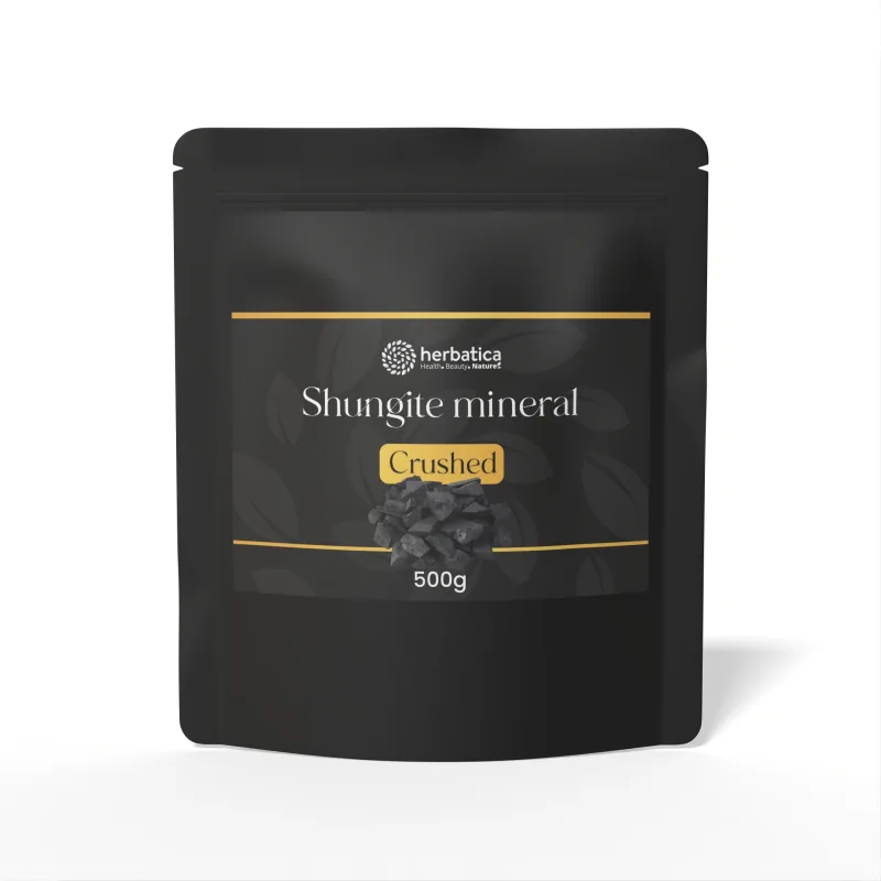Herbatica Minerál šungit drť - prírodný filter vody 500g -