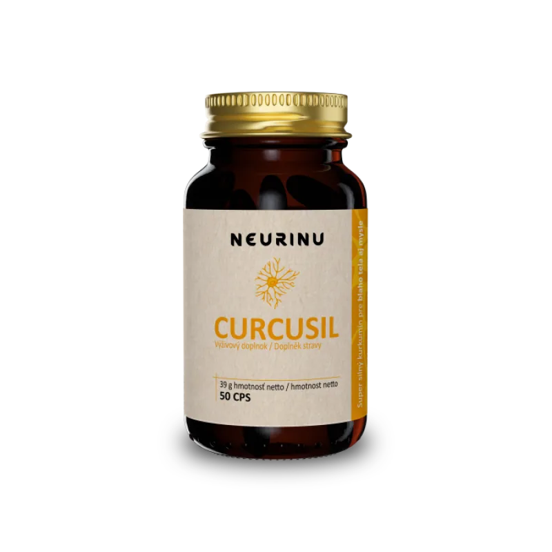 NEURINU Curcusil pre myseľ v harmónii, telo bez zápalov - 50 kapsúl