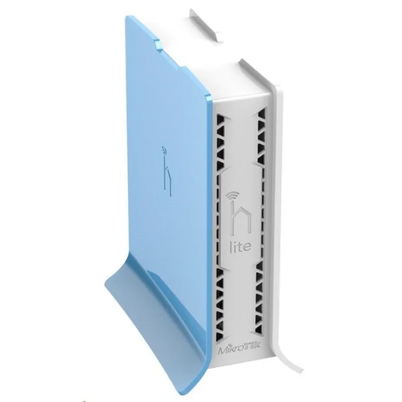 MikroTik hAP Lite (tower), 650MHz CPU, 32MB RAM, 4x LAN, integ. 2…