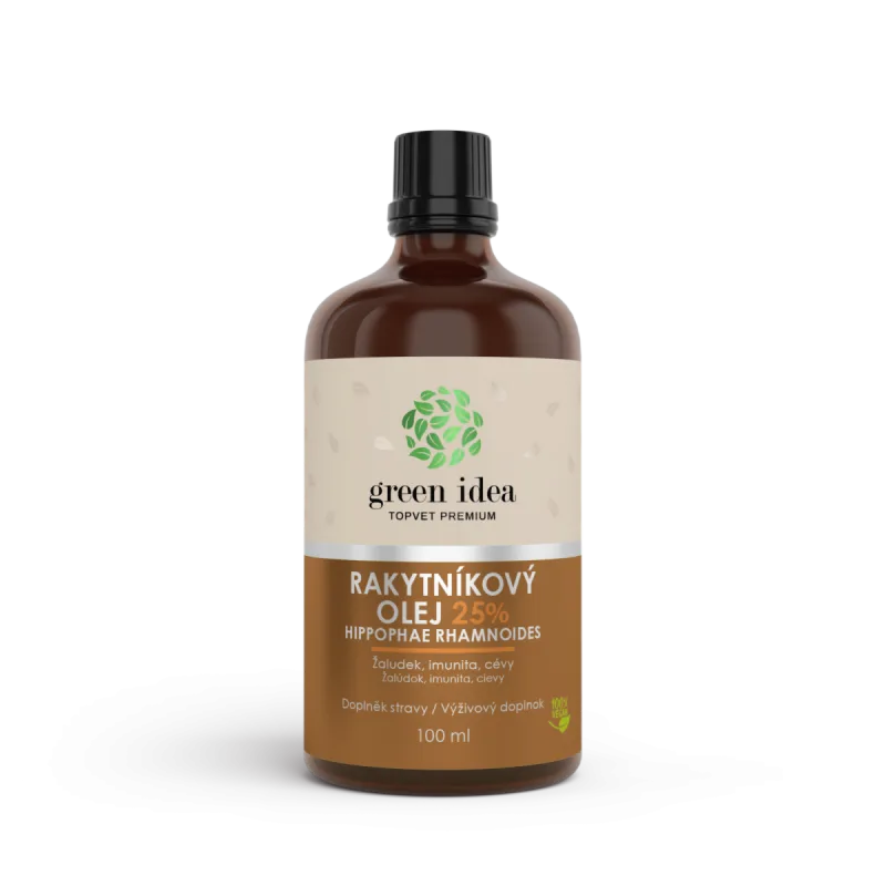 Green idea Rakytníkový olej 25% 100 ml -