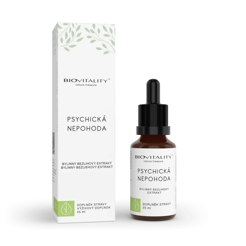 Green idea Psychická nepohoda – bezalkoholová tinktúra – kvapky 25 ml –