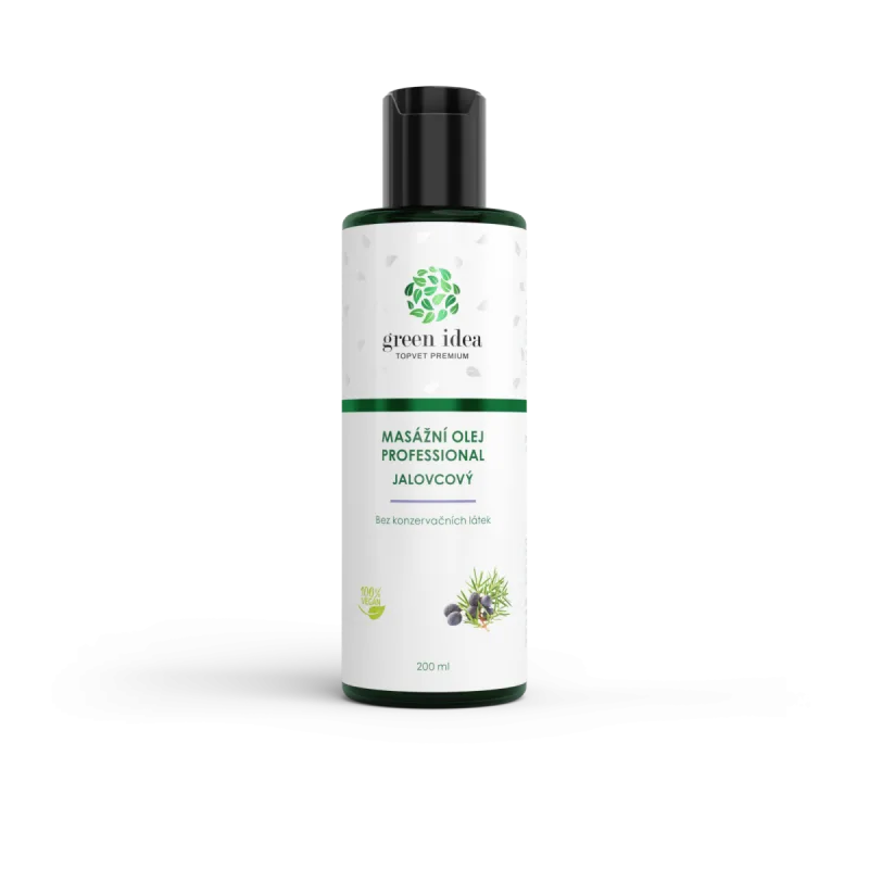 Green idea Borievkový masážny olej 200 ml –