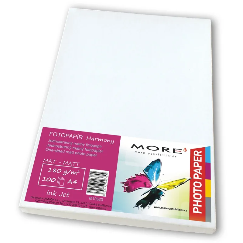 Fotopapier 100 listov, 170g/ m2, matt, 1str, Ink Jet M10523