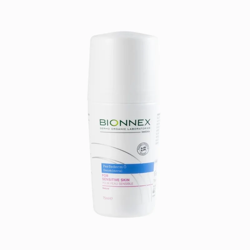Bionnex Minerálny deodorant roll-on na citlivú pokožku - 75ml -