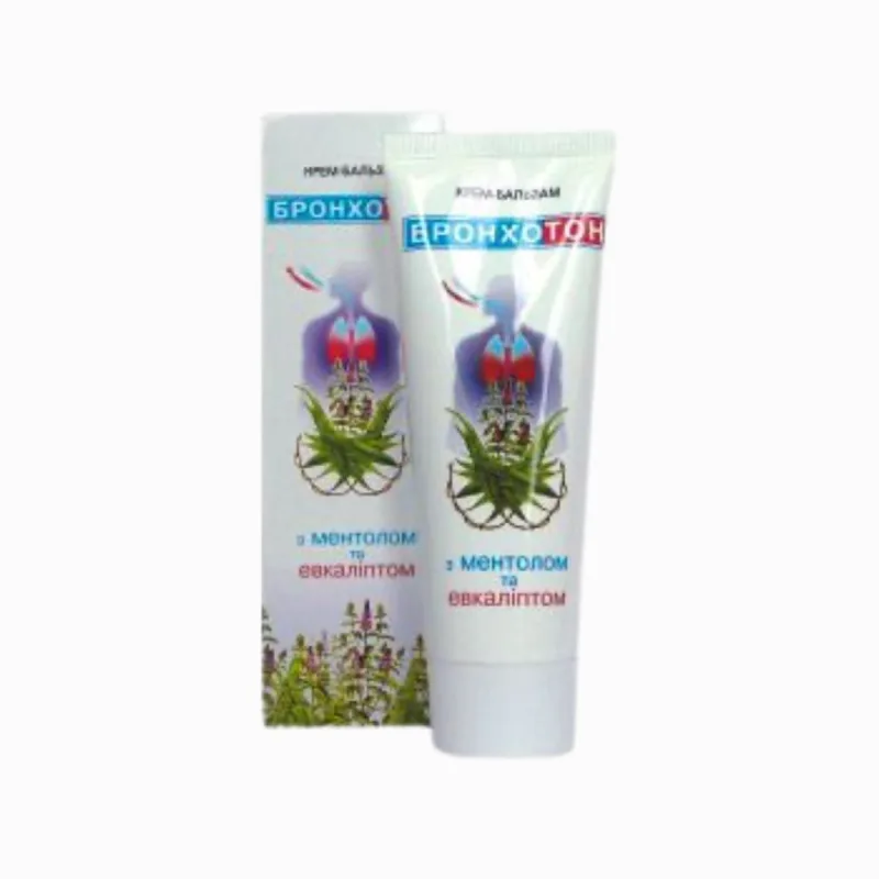 Elixir Krém – balzam "Bronchoton" s mentolom a eukalyptom 75ml