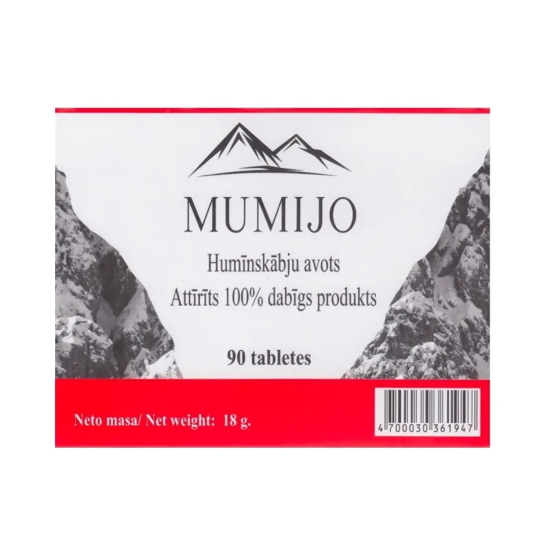 BIOVIT LLC Altajské mumio Shilajit - 90 tabliet -