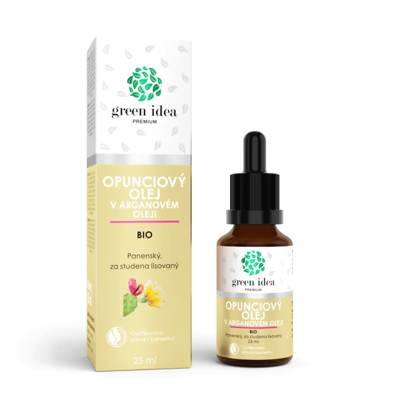 Green idea Opunciový olej v arganovom oleji BIO 25 ml –