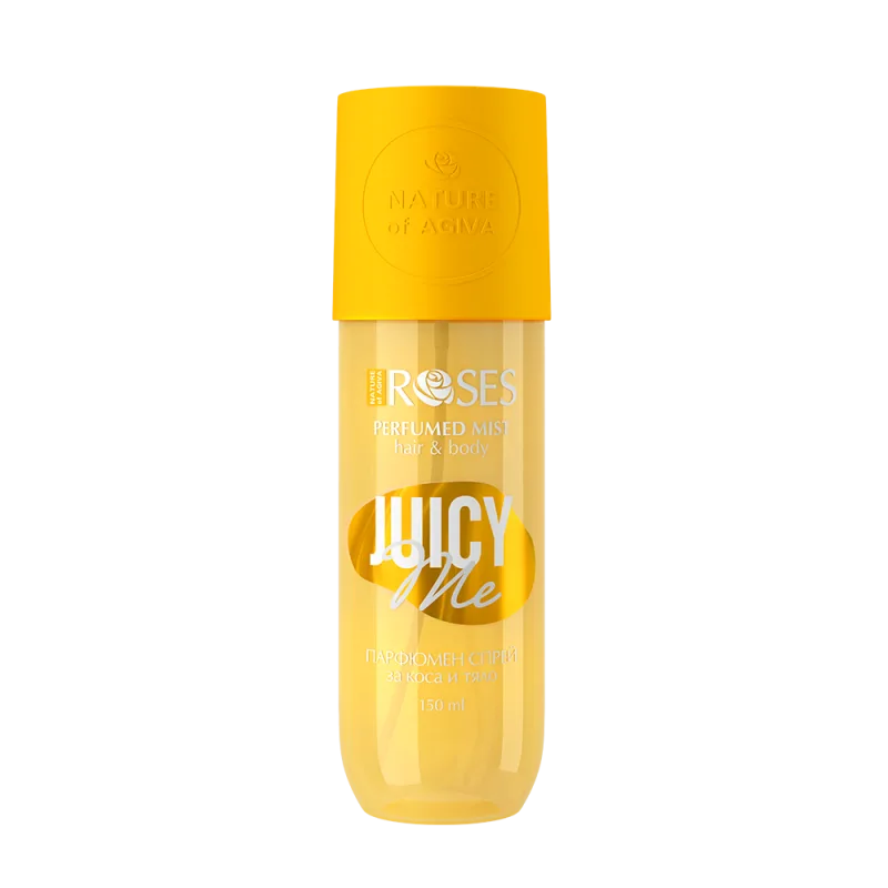 NATURE OF AGIVA JUICY ME - parfumovaný sprej na vlasy a telo 150 ml -
