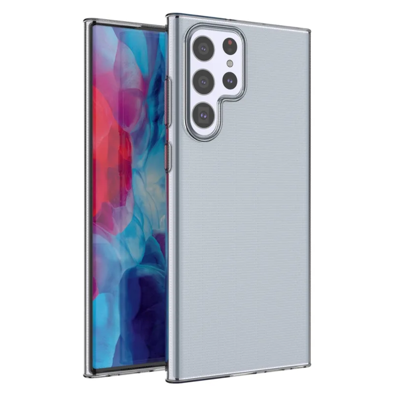 Ultra priehľadný gélový kryt 0,5 mm Samsung Galaxy S22 Ultra Transparent