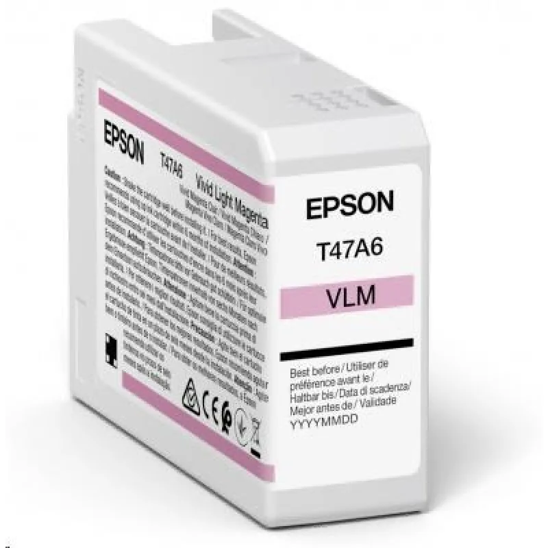 Atrament EPSON Singlepack Vivid Light Magenta T47A6 UltraChrome Pro 10 50…