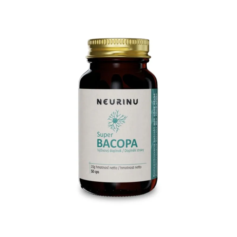 NEURINU Super BACOPA pre vyťaženú myseľ - 50 kapsúl