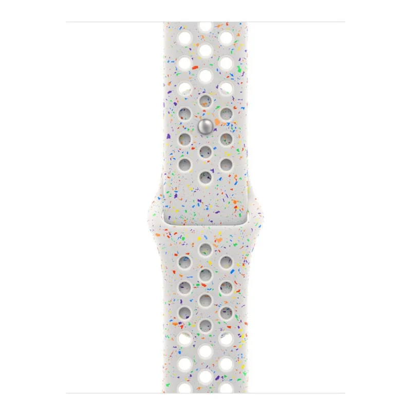 Apple Watch 46mm Pure Platinum Nike Sport Band - S/M MYL43ZM/A