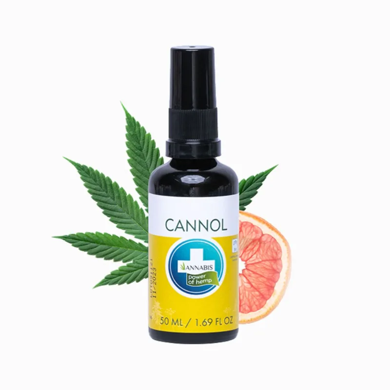 Annabis CANNOL BIO konopný olej pre celé telo - 50 ml -