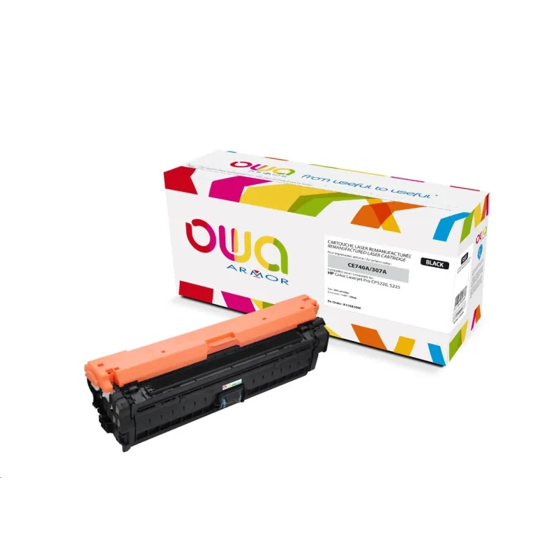 OWA Armor toner pre HP Color Laserjet CP5220, 5225, 7000 strán, CE740A…