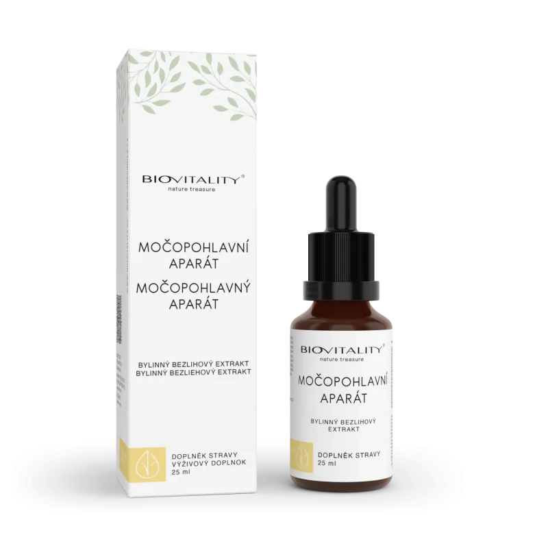 Green idea Močovopohlavný aparát – bezalkoholová tinktúra – kvapky 25 ml –