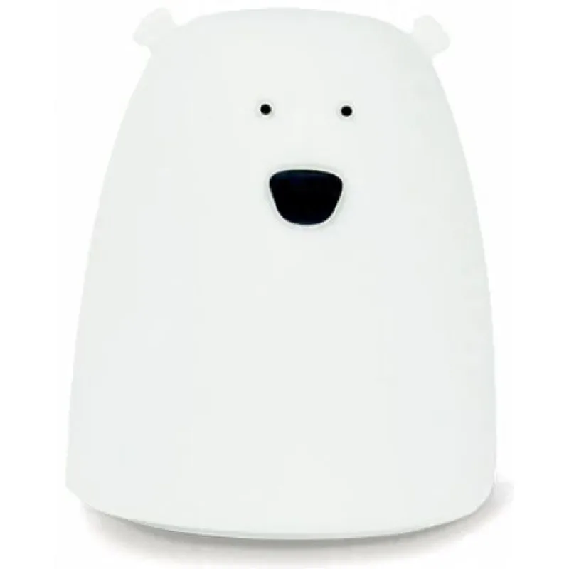 Rabbit & Friends Dotyková přenosná lampička medvídek | Bílá 5091/BIL