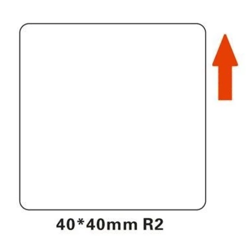 Niimbot štítky R 40x40mm 180ks White pro B21, B21S, B3S, B1 A2A18518701