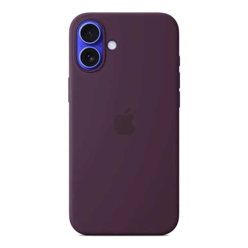 iPhone 16 Plus Silicone Case with MagSafe - Plum