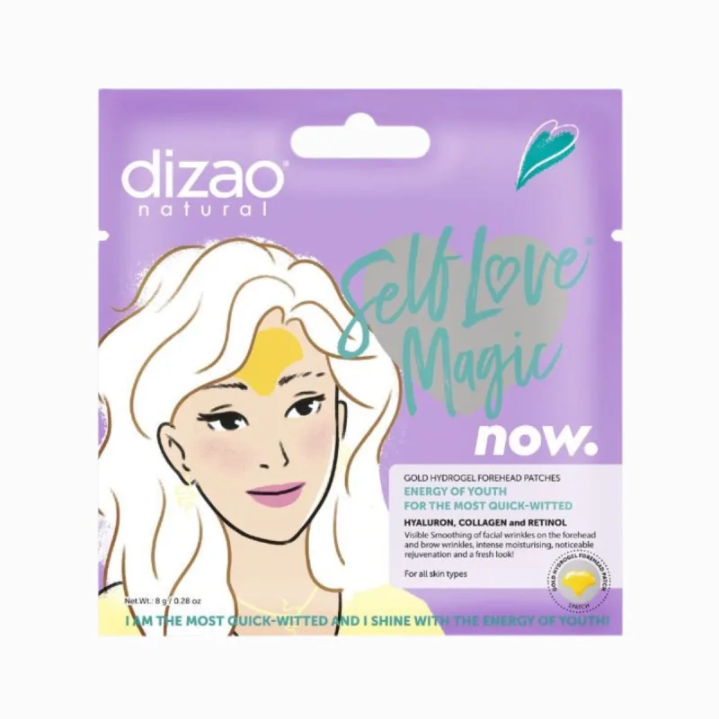 Dizao Hydrogélová náplasť na čelo s kyselinou hyalurónovou, kolagénom a retinolom - 8g x 5ks-