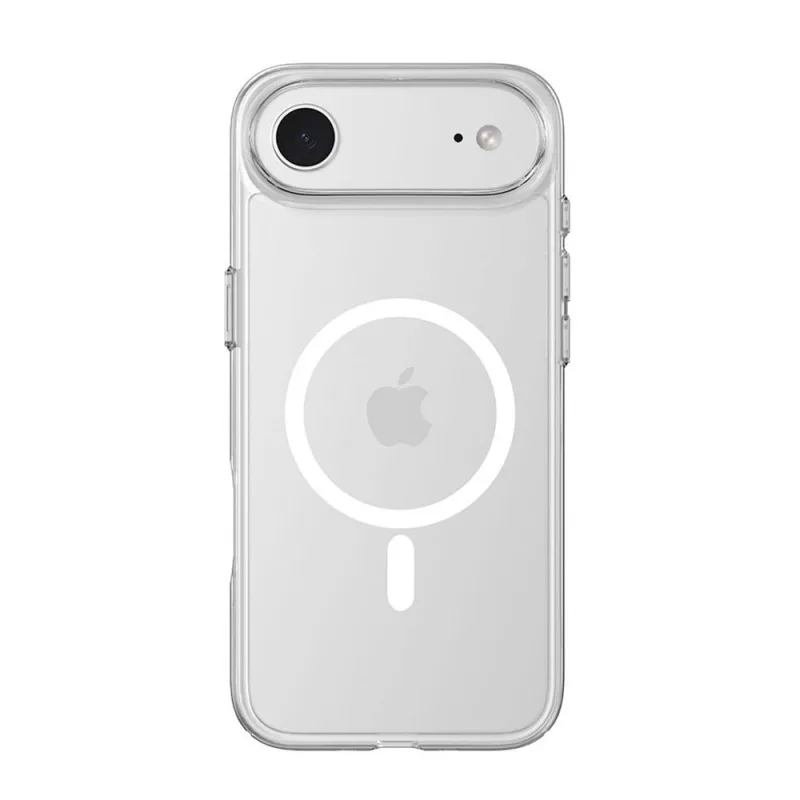 Comma kryt Glass Series Magnetic Case pre iPhone Air - Clear