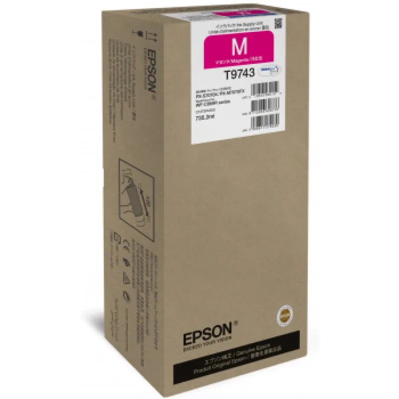 Epson atrament WF-C869R series magenta XXL - 84k str. C13T97430N