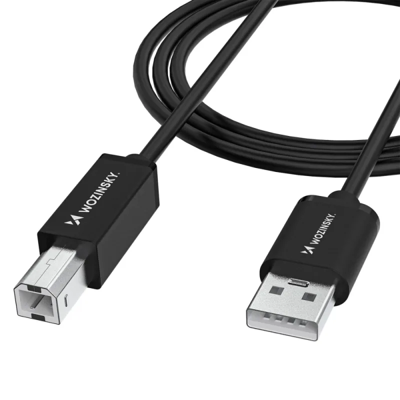 Wozinsky WKDDY4S USB-B – USB-A 480 Mb/s Kábel 1 m – čierny