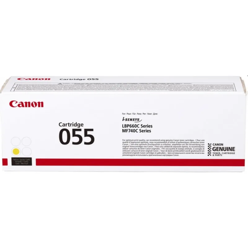 Canon cartridge 055 yellow (2.100 str.)
