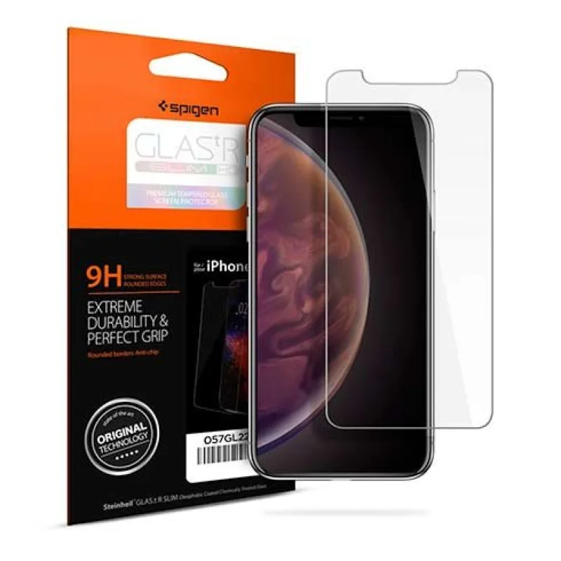 Spigen ochranné sklo GLAS.tR SLIM HD pre iPhone 11 Pro/XS - Clear…