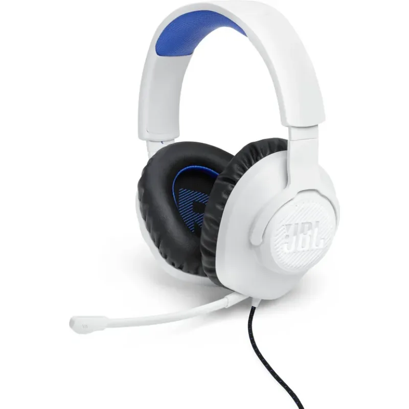 Slúchadlá JBL Quantum 100P WhiteBlue QUANTUM100PSW