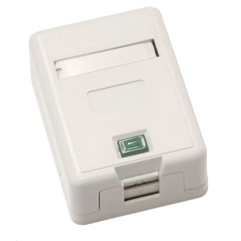 Zásuvka neosazená 1x RJ45 na omítku ZLB1