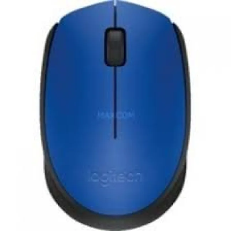 Logitech M171 - bezdrôtová myš - modrá