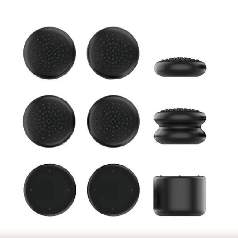 iPega SW2026B Silikónové Krytky JoyCon Ovládače pre Nintendo Switch 2, 6ks, black