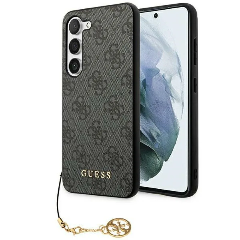 Puzdro Guess 4G Charms Collection pre Samsung Galaxy A35 - čierne