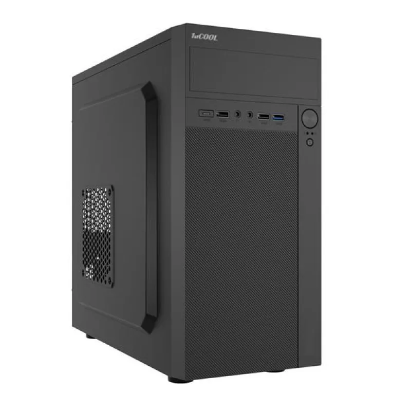 1stCOOL STEP PREMIUM, skrinka mATX, USB-C, USB3.0, 2xUSB, 2x ventilátor,…