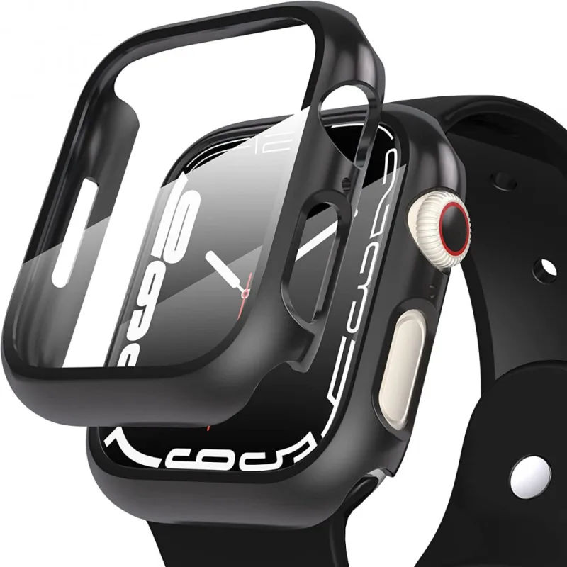 Puzdro Tech-Protect Defense360 pre Apple Watch 7/8/9 (45 mm) – čierne