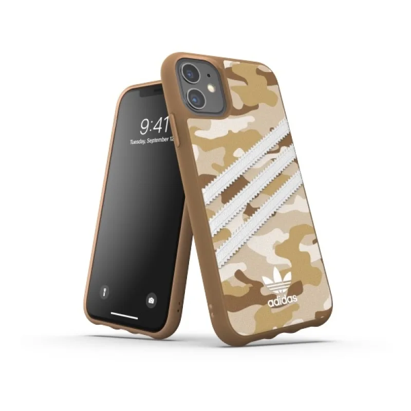 Adidas OR Molded Case CAMO WOMAN pre iPhone 11 Pro - hnedé
