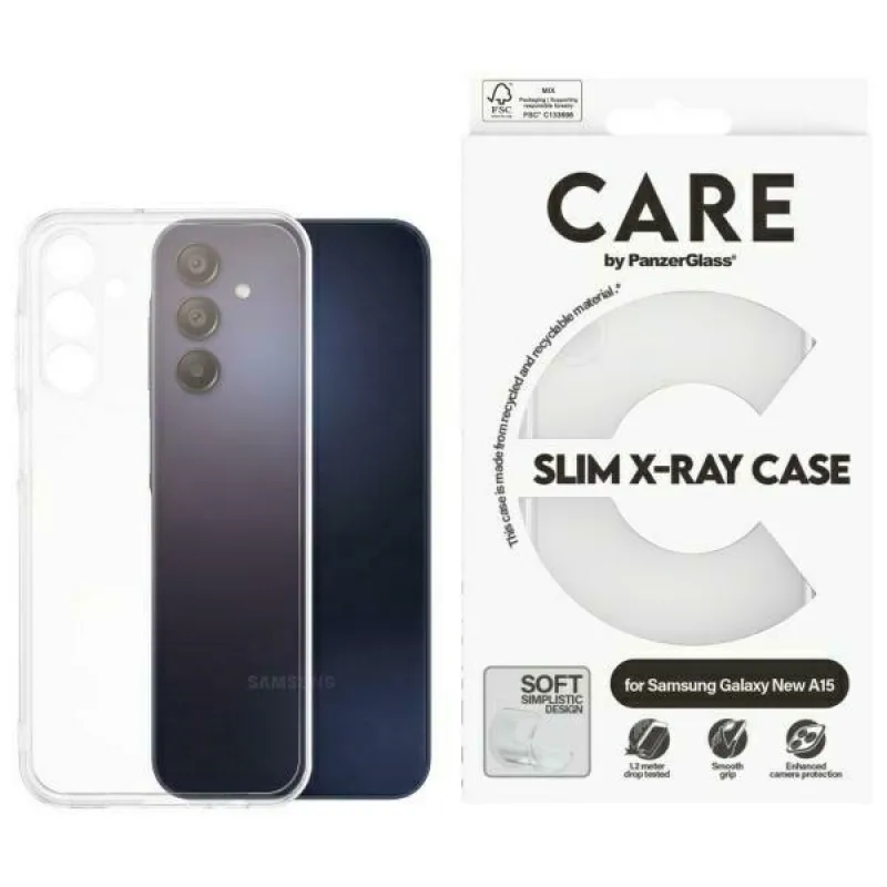 CARE by PanzerGlass Fashion X-Ray Case pre Samsung Galaxy A16 / A16 5G - priehľadné