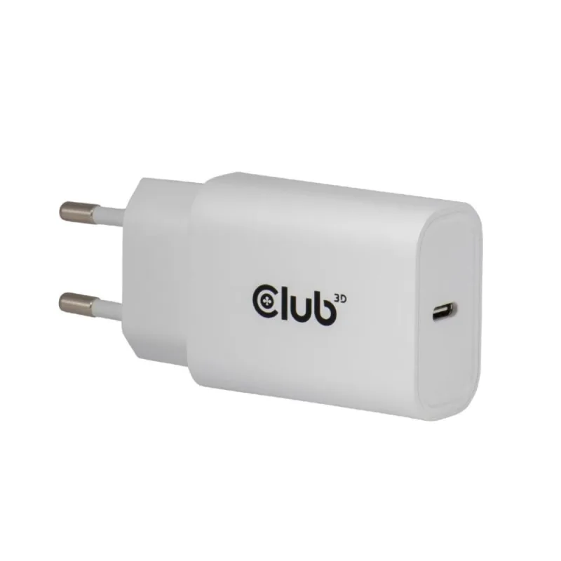 Club3D Nabíječka, USB-C, Power Delivery 15V/ 2A, 2-pack, bílá CAC-3020