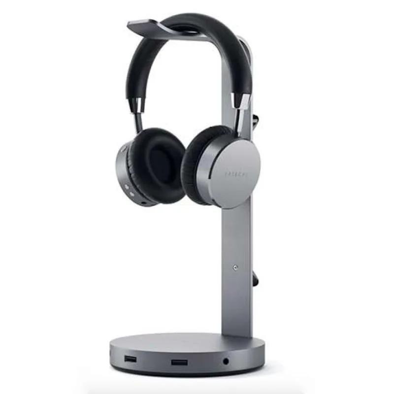 Satechi stojan na slúchadlá USB Headphone Stand - Space Grey Aluminium