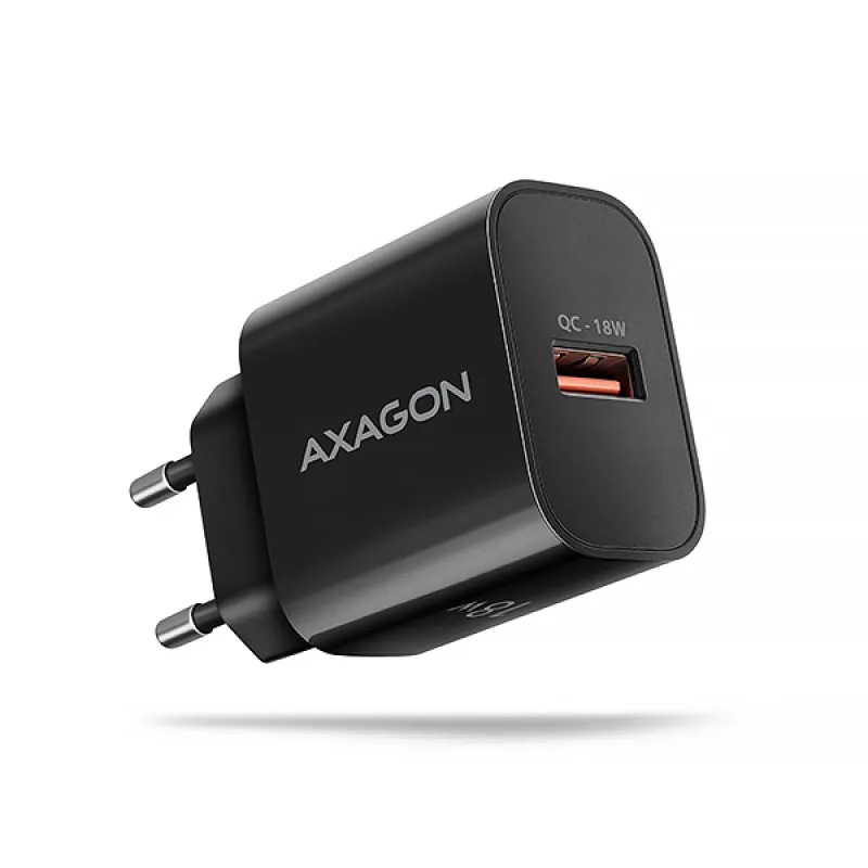 AXAGON ACU-QC18, nabíjačka do siete 18W, 1x port USB-A, QC3.0/ AFC/ Apple…