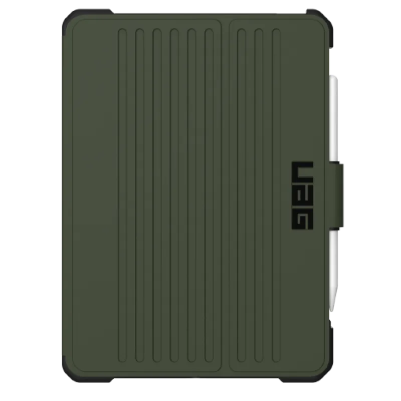Puzdro UAG Metropolis SE s držiakom na ceruzku Apple pre iPad 10,9" (10. gen.) – olivové