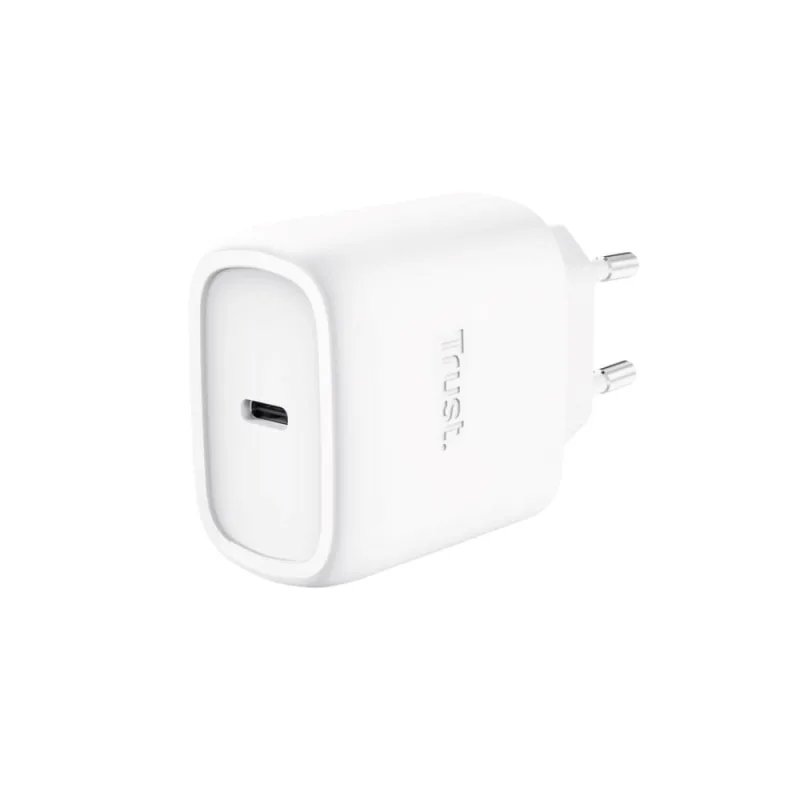 TRUST GaN Nabíječka MAXO 45W, USB-C, pro Apple, bílá 25721