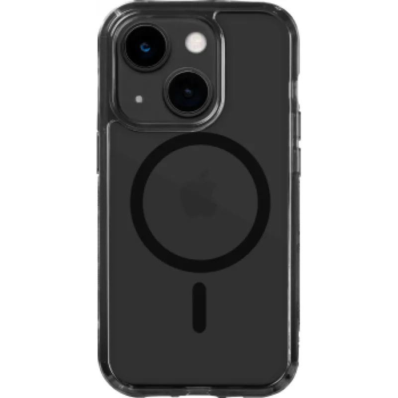 LAUT Crystal Matter - ochranné puzdro pre iPhone 14 Plus, kompatibilné s MagSafe (čierne)