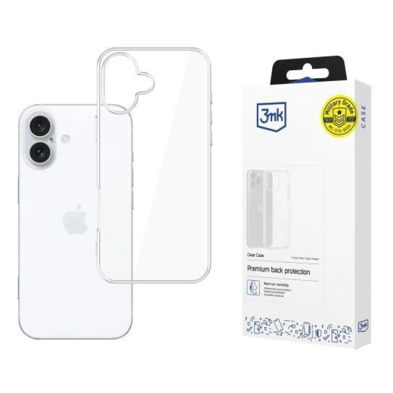 3mk ochranný kryt Clear Case pro Apple iPhone 17 5903108664318