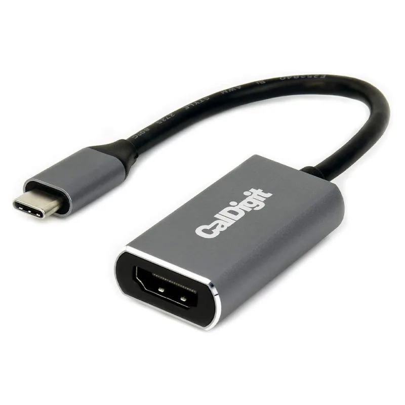 CalDigit USB-C to HDMI 2.0b Adapter 4K 60Hz - Space Gray